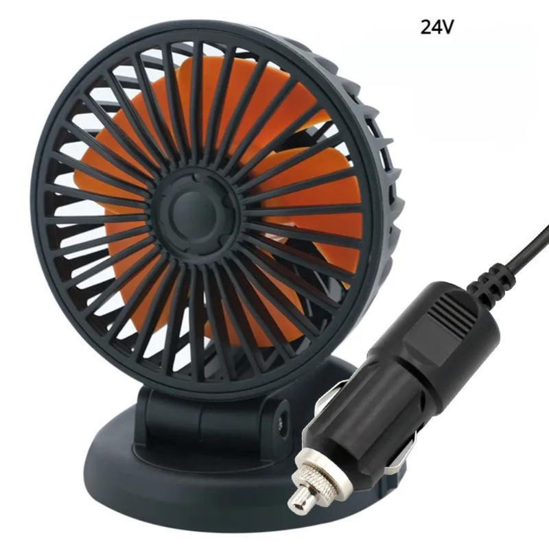 Ventilador triplo para Carros USB/Cigar 5//12V/24V