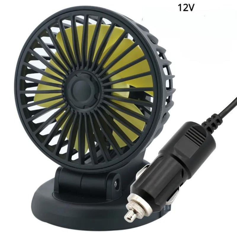 Ventilador triplo para Carros USB/Cigar 5//12V/24V