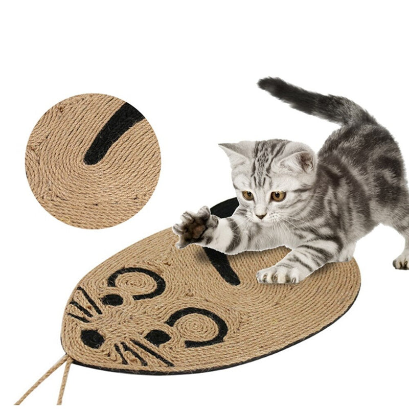 Arranhador de Sisal Criativo Para Gatos