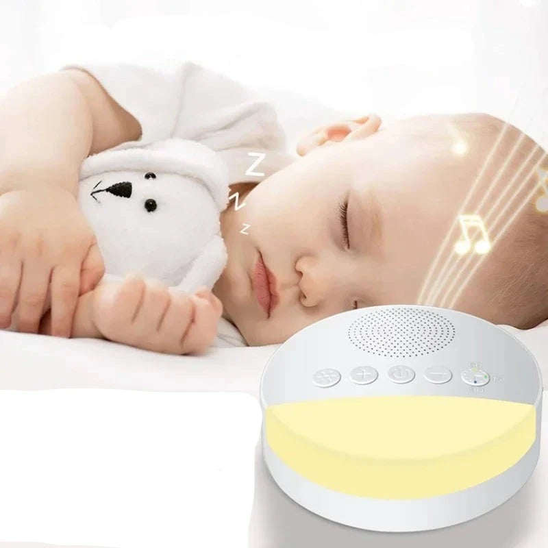 Monitor de Sono Portátil para Bebê com Música e Temporizador