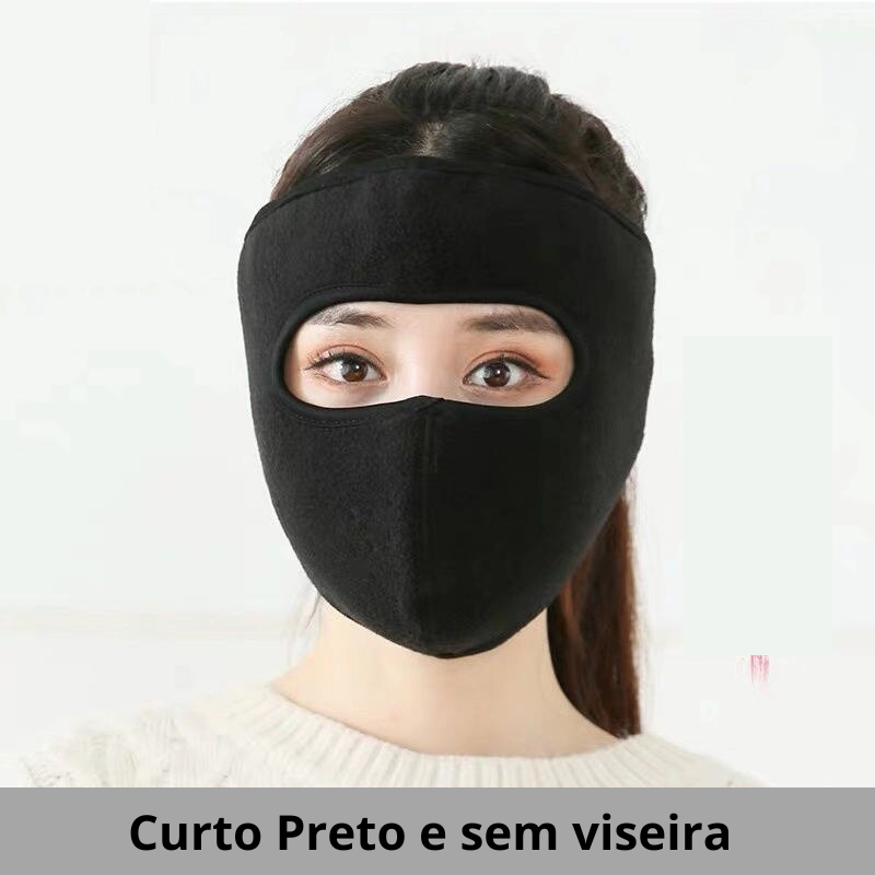 Protetor Térmico de Rosto com Viseira Para Atividades ao ar Livre Ciclismo Motociclismo